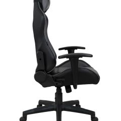 Кресло компьютерное BRABIX "GT Racer GM-100" (черное/серое) 531926 в Салехарде - salekhard.mebel24.online | фото 3