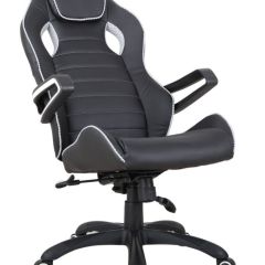 Кресло компьютерное BRABIX "Techno Pro GM-003" (черное/серое, вставки серые) 531814 в Салехарде - salekhard.mebel24.online | фото 3