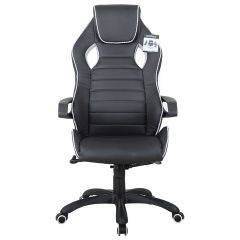 Кресло компьютерное BRABIX Techno Pro GM-003 (экокожа черное/серое, вставки серые) 531814 в Салехарде - salekhard.mebel24.online | фото 5