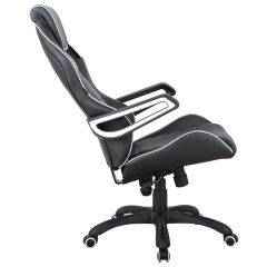 Кресло компьютерное BRABIX Techno Pro GM-003 (экокожа черное/серое, вставки серые) 531814 в Салехарде - salekhard.mebel24.online | фото 6