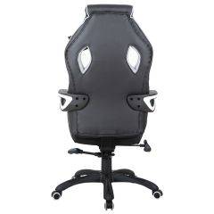 Кресло компьютерное BRABIX Techno Pro GM-003 (экокожа черное/серое, вставки серые) 531814 в Салехарде - salekhard.mebel24.online | фото 8