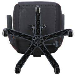 Кресло компьютерное BRABIX Techno Pro GM-003 (ткань черное/серое, вставки оранжевые) 531813 в Салехарде - salekhard.mebel24.online | фото 9