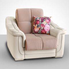 Кресло-кровать + Пуф Кристалл (ткань до 300) НПБ в Салехарде - salekhard.mebel24.online | фото 1