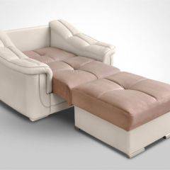 Кресло-кровать + Пуф Кристалл (ткань до 300) НПБ в Салехарде - salekhard.mebel24.online | фото 3