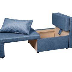 Кресло-кровать Милена (синий) Велюр в Салехарде - salekhard.mebel24.online | фото 2