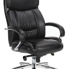Кресло офисное BRABIX "Direct EX-580" (хром/рециклированная кожа/черное) 531824 в Салехарде - salekhard.mebel24.online | фото 2