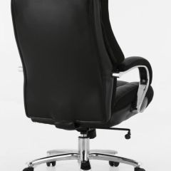Кресло офисное BRABIX PREMIUM "Bomer HD-007" (рециклированная кожа, хром, черное) 531939 в Салехарде - salekhard.mebel24.online | фото 4