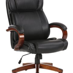 Кресло офисное BRABIX PREMIUM "Magnum EX-701" (дерево, рециклированная кожа, черное) 531827 в Салехарде - salekhard.mebel24.online | фото