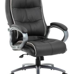 Кресло офисное BRABIX PREMIUM "Strong HD-009" (экокожа черная, ткань серая) 531945 в Салехарде - salekhard.mebel24.online | фото 1