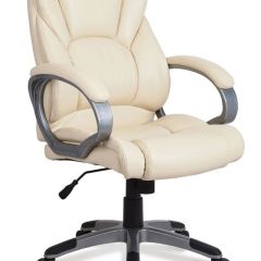 Кресло офисное BRABIX "Eldorado EX-504", экокожа, бежевое, 531167 в Салехарде - salekhard.mebel24.online | фото