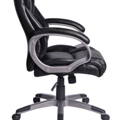 Кресло офисное BRABIX "Eldorado EX-504", экокожа, черное, 530874 в Салехарде - salekhard.mebel24.online | фото 2