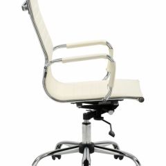 Кресло офисное BRABIX "Energy EX-509" (экокожа, хром, бежевое) 531166 в Салехарде - salekhard.mebel24.online | фото 3