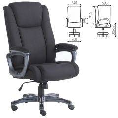 Кресло офисное BRABIX "Solid HD-005" (ткань/черное) 531822 в Салехарде - salekhard.mebel24.online | фото 1