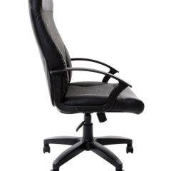 Кресло офисное BRABIX "Trust EX-535" (экокожа/черная/ткань серая) 531383 в Салехарде - salekhard.mebel24.online | фото