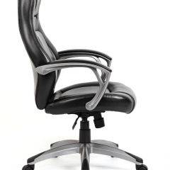 Кресло офисное BRABIX "Turbo EX-569" (экокожа, спортивный дизайн, черное) 531014 в Салехарде - salekhard.mebel24.online | фото 3