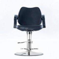 Кресло парикмахера Barneo 6219D черное в Салехарде - salekhard.mebel24.online | фото 2