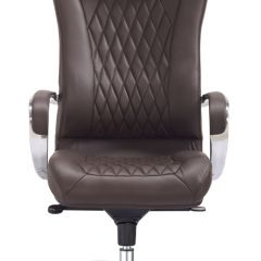 Кресло руководителя Бюрократ _AURA/BROWN коричневый в Салехарде - salekhard.mebel24.online | фото 3