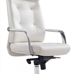 Кресло руководителя Бюрократ _DAO/WHITE белый в Салехарде - salekhard.mebel24.online | фото