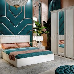ПРЕСТИЖ-2 Кровать 1,6 м с ПМ (Сандал светлый) в Салехарде - salekhard.mebel24.online | фото 2