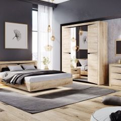 Кровать 1400 парящая с ПМ НКМ Версаль-5 секция №5 в Салехарде - salekhard.mebel24.online | фото 2