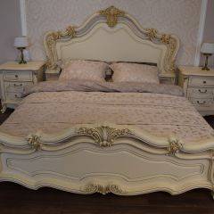Кровать 1800 Мона Лиза (крем) в Салехарде - salekhard.mebel24.online | фото 5