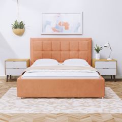 Кровать Адриана Люкс Решетка+ПМ (1400) *БЕЗ ДНА в Салехарде - salekhard.mebel24.online | фото