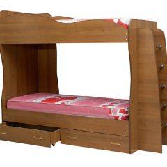 Кровать детская 2-х ярусная Юниор-1 (800*2000) ЛДСП в Салехарде - salekhard.mebel24.online | фото 1
