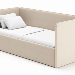 Кровать-диван Leonardo 160*70 (Бежевый) + боковина в Салехарде - salekhard.mebel24.online | фото