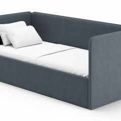 Кровать-диван Leonardo 160*70 (Серый) + боковина в Салехарде - salekhard.mebel24.online | фото