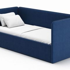 Кровать-диван Leonardo 160*70 (Синий) + боковина в Салехарде - salekhard.mebel24.online | фото