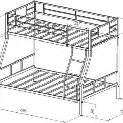 Кровать двухъярусная «Гранада-1» в Салехарде - salekhard.mebel24.online | фото 6