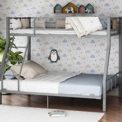 Кровать двухъярусная "Гранада-1 140" Серый в Салехарде - salekhard.mebel24.online | фото