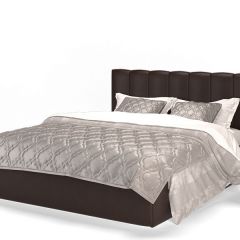 Кровать Элен 1400 + основание (Лесмо brown) коричневый в Салехарде - salekhard.mebel24.online | фото