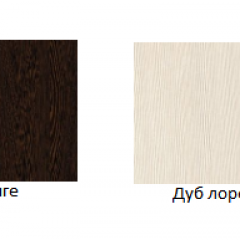 Кровать Фиеста 1600 LIGHT + Проложки LIGHT 1600 ДСП (Венге/Лоредо) в Салехарде - salekhard.mebel24.online | фото