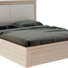 Кровать 1.6 Глэдис М32 с ПМ и мягкой частью (ЯШС/Белый) в Салехарде - salekhard.mebel24.online | фото