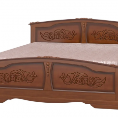 ЕЛЕНА Кровать из массива 1800 (Орех) в Салехарде - salekhard.mebel24.online | фото 1