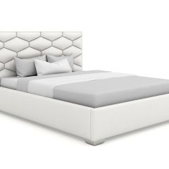 Кровать Коралл интерьерная +основание (120х200) в Салехарде - salekhard.mebel24.online | фото 2
