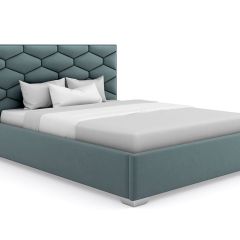 Кровать Коралл интерьерная +основание (120х200) в Салехарде - salekhard.mebel24.online | фото 14