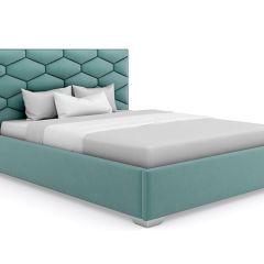 Кровать Коралл интерьерная +основание (120х200) в Салехарде - salekhard.mebel24.online | фото 17