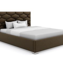 Кровать Коралл интерьерная +основание (80х200) в Салехарде - salekhard.mebel24.online | фото 8