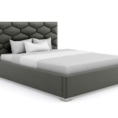 Кровать Коралл интерьерная +основание (80х200) в Салехарде - salekhard.mebel24.online | фото 9