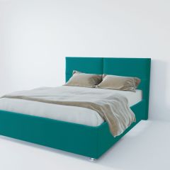 Кровать Корсика с ПМ 800 (велюр бирюзовый) в Салехарде - salekhard.mebel24.online | фото 2