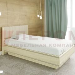 Кровать КР-1011 с мягким изголовьем в Салехарде - salekhard.mebel24.online | фото