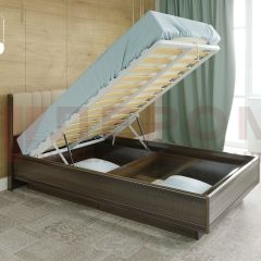 Кровать КР-1011 с мягким изголовьем в Салехарде - salekhard.mebel24.online | фото 5