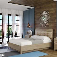 Кровать КР-1071 с мягким изголовьем в Салехарде - salekhard.mebel24.online | фото