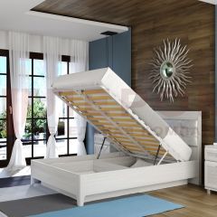 Кровать КР-1072 с мягким изголовьем в Салехарде - salekhard.mebel24.online | фото 5