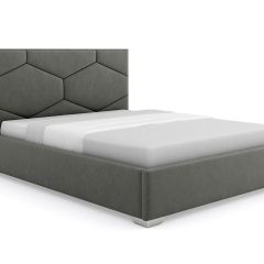 Кровать Кристи интерьерная +основание (90х200) в Салехарде - salekhard.mebel24.online | фото 9