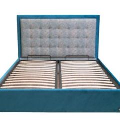 Кровать Люкс 1400 с ПМ (ткань 1 кат) в Салехарде - salekhard.mebel24.online | фото 3