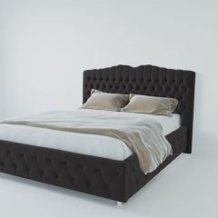 Кровать Нягань с ПМ 1800 (экокожа кольт ч) в Салехарде - salekhard.mebel24.online | фото 2
