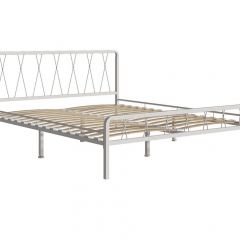 Кровать "Клэр" КМД18 Белая (1600*2000) (ножки-белые) в Салехарде - salekhard.mebel24.online | фото 3